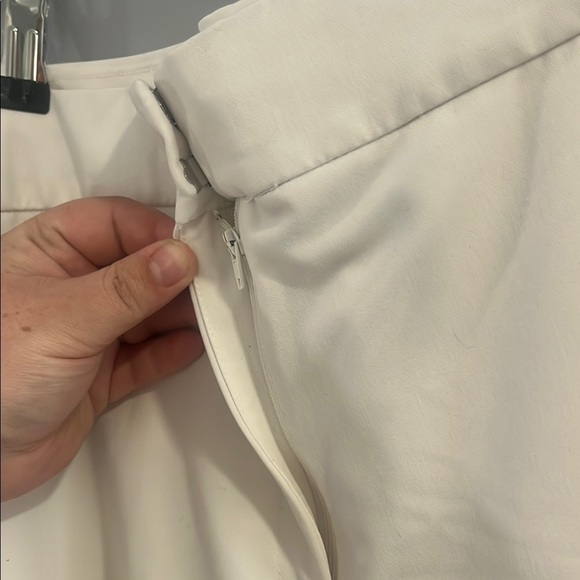 Tommy Hilfiger White Boot Cut Flare Pants - Picture 4 of 7